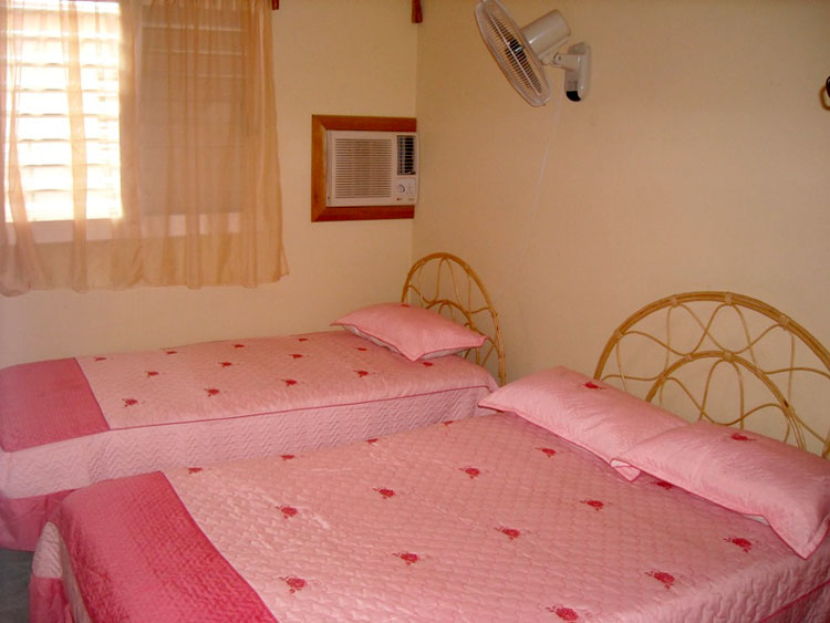 'Habitacion 1' Casas particulares are an alternative to hotels in Cuba.